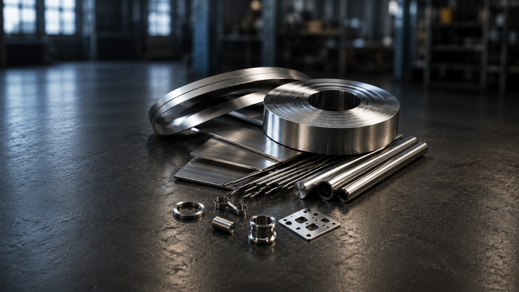Precision alloy materials including strip, sheet, bar, wire, tube and precision components for electronics, instruments and industrial applications.